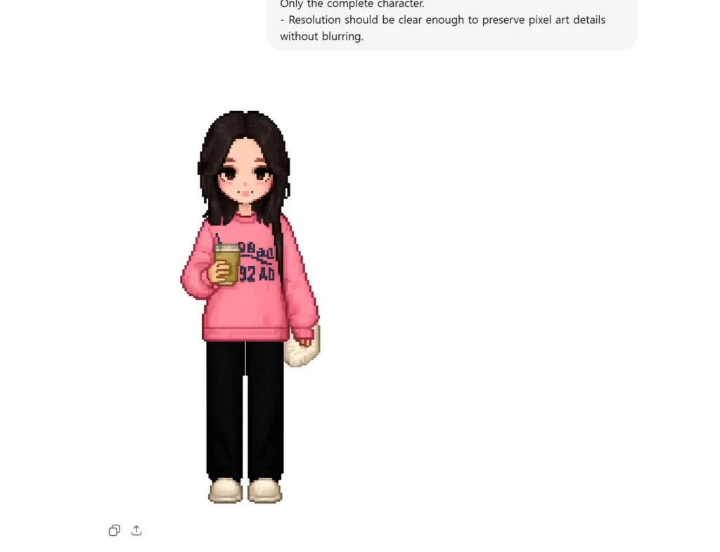 챗지피티 픽셀 아트